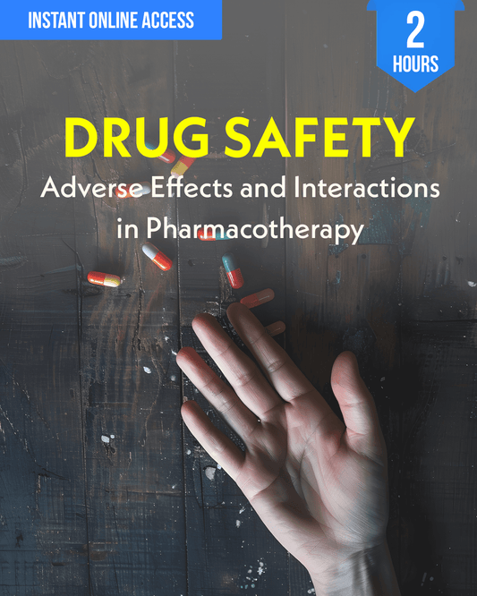 Navigating Drug Safety in Optometry: Adverse Effects and Interactions in Pharmacotherapy - Optometry Continuing Education, 2 Hours Access Optometry