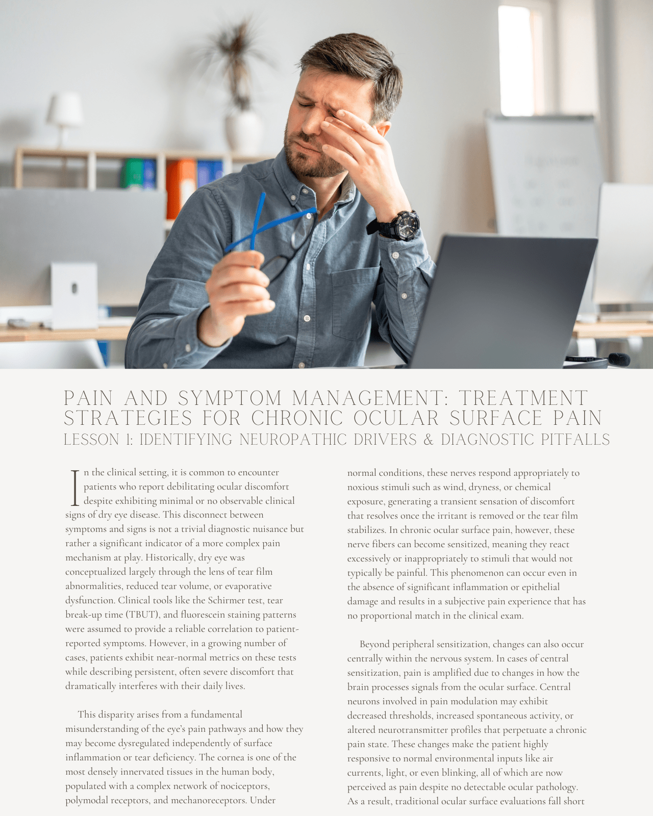 California Online CE Package 1: Independent Study Bundle, Optometry Continuing Education, 20 Hours Access Optometry