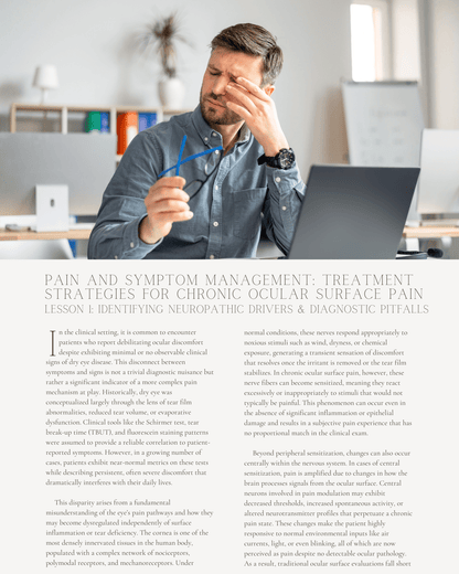 California Online CE Package 1: Independent Study Bundle, Optometry Continuing Education, 20 Hours Access Optometry